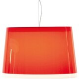 Pedrali L001 candeeiro de suspensão vermelho