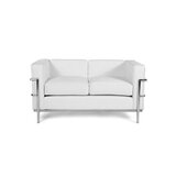 Prospettive 2 seat sofa white