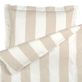 Linum Ola pillow case grey stripes