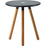 Cane Line Area side table or stool lava grey