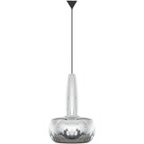 Umage Clava suspension lamp in steel with black cable