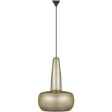 Umage Clava suspension lamp in brass with black cable