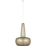 Umage Clava suspension lamp in brass with white cable