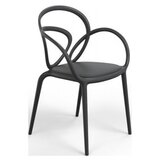 Qeeboo Loop set of 2 chairs black
