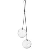 Glass bird feeders