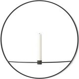 Menu Pov circle candleholder black L