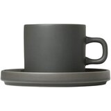 Blomus Pilar set of 2 coffee cups pewter
