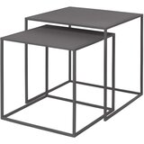 Blomus Fera set of 2 coffee tables black