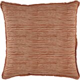 Elitis Siloe square cushion cover sienne