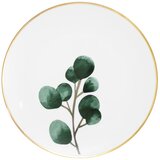 SPAL Leaf Set of 6 Dessert Plates Round