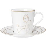 SPAL Angels Set of 2 Expresso Cups with Saucer