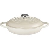 Lecreuset Cocotte Baixa 30cm - Merengue
