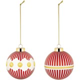 Christmas Bauble in Blown Glass.