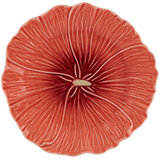 Maria flor Hollyhock dessert plate