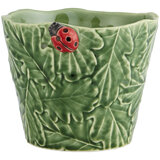 Bordallo Pinheiro Garden of insects vase lady bug