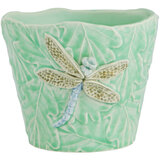 Bordallo Pinheiro Garden of insects vase dragonfly