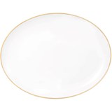 SPAL Leaf Oval Platter 38x29