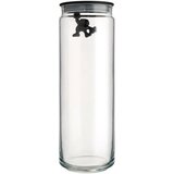 Alessi Black  30,5 cm in height storage jar