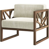 WeWood Tree lounge chair in walnut