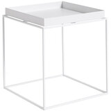 Hay Tray table 40x40cm branca