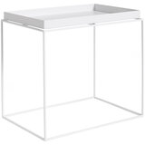 Hay Tray table 60x40cm branca