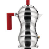 Alessi Pulcina red  expresso coffee maker 3 cups