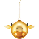Christmas bauble bue