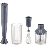 Alessi Plissé blender set grey