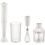 Alessi Plissé blender set white