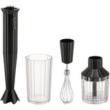 Alessi Plissé blender set black